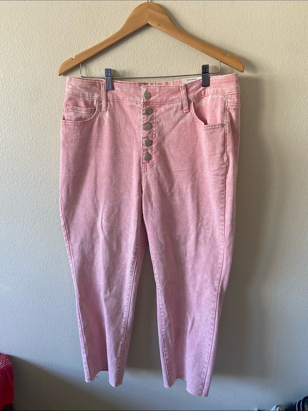 NwTs Time & True Dusty Rose TT STRAIGHT JEAN